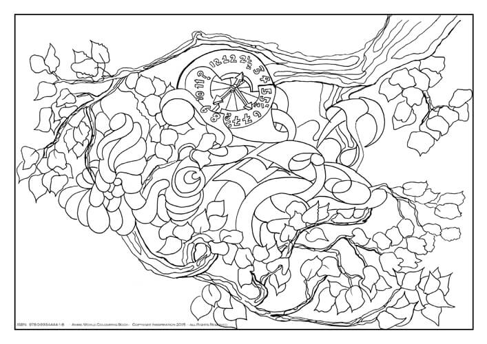 Anime World Adult Colouring Book | Inkspiration